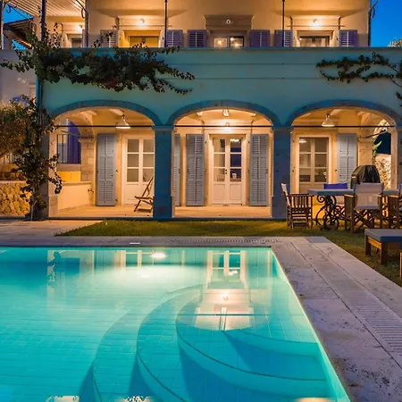 Delightful Kefalonia 5 Bedrooms Panoramic Sea Mountain Views Villa