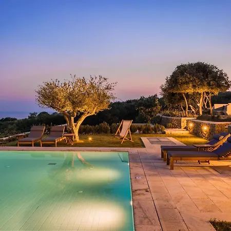 Villa Delightful Kefalonia 5 Bedrooms Panoramic Sea Mountain Views Atsoupades