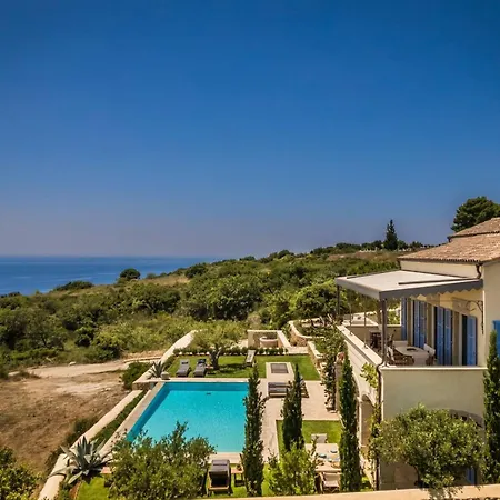 Delightful Kefalonia 5 Bedrooms Panoramic Sea Mountain Views * Atsoupades