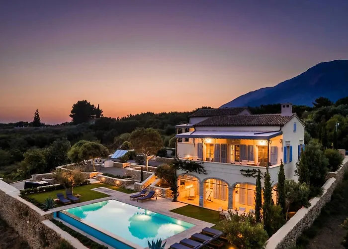 Delightful Kefalonia 5 Bedrooms Panoramic Sea & Mountain Views Villa *