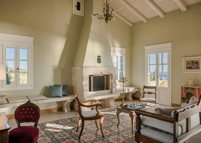 Villa Delightful Kefalonia 5 Bedrooms Panoramic Sea & Mountain Views *