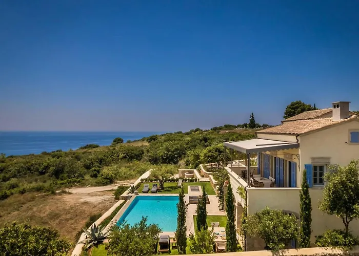 Delightful Kefalonia 5 Bedrooms Panoramic Sea & Mountain Views * Atsoupades