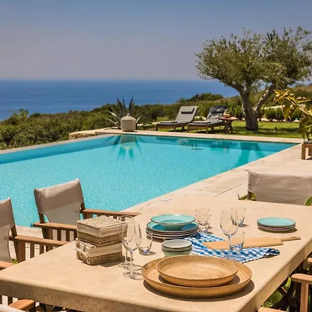 Delightful Kefalonia 5 Bedrooms Panoramic Sea & Mountain Views Atsoupádhes